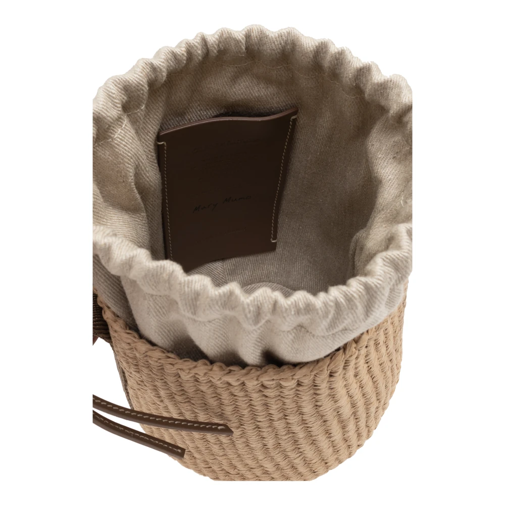 Chloé Kleine Bucket Tas Beige Dames