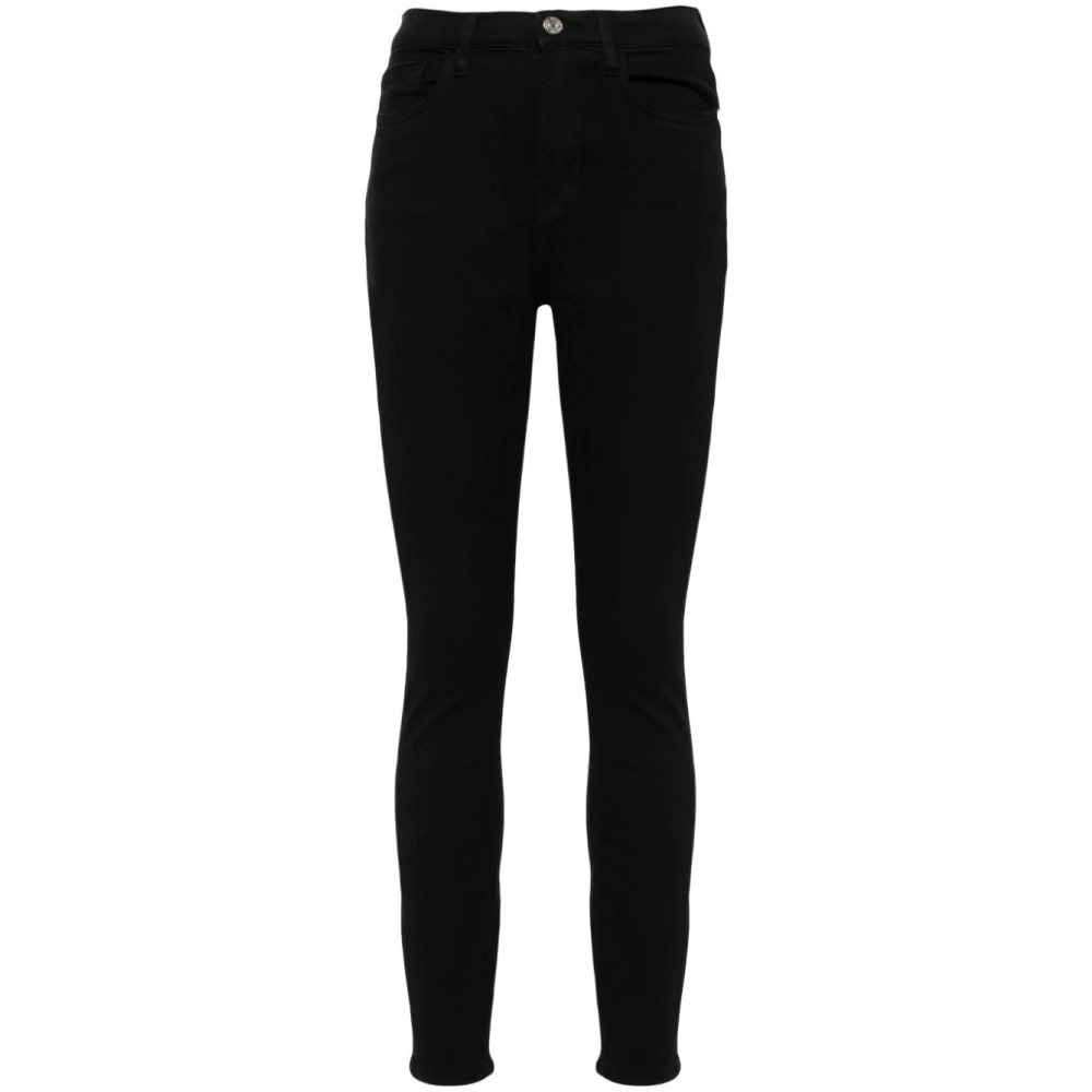 Frame Hoge Skinny Jeans Black Dames