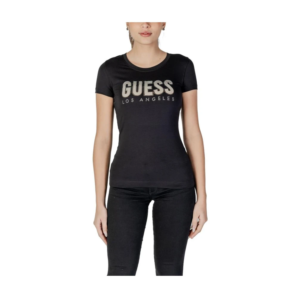 Guess - Tops > T-Shirts - Black - Guess - Modalova