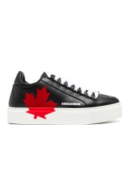 Kanadisches Team Ledersneakers