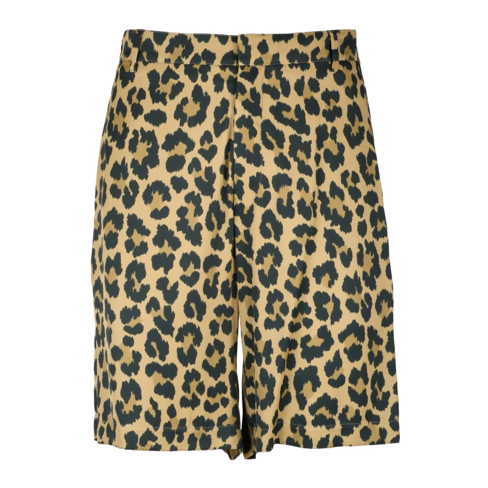 Dior Men's Multicolor Casual Shorts, S, Viscose Bermuda Shorts With Zipper Closure