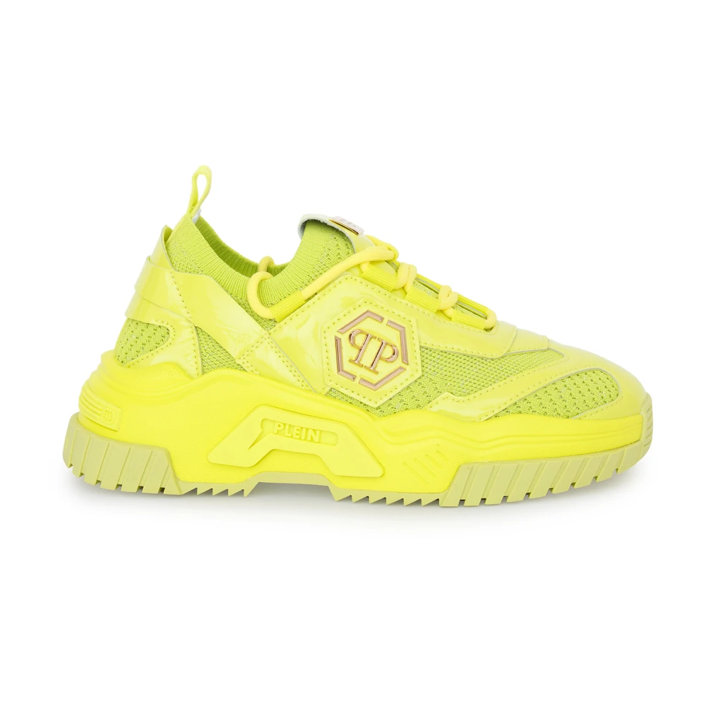 Philipp Plein Stijlvolle Sneakers Dames Schoenen Geel