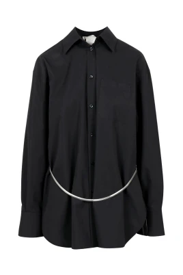 Overshirt med veck