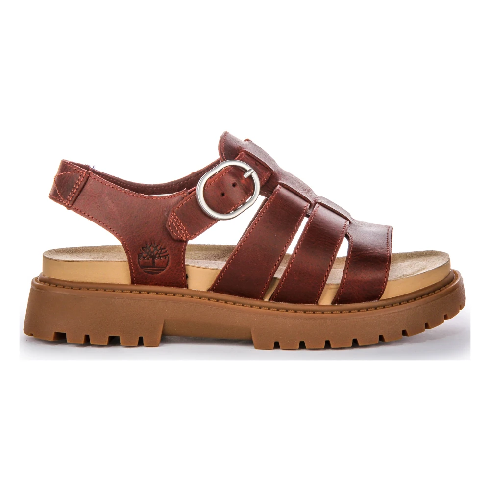 Timberland , Flat Sandals, Female, Red, 5 Uk, Clairemont Way Fisherman Sandals