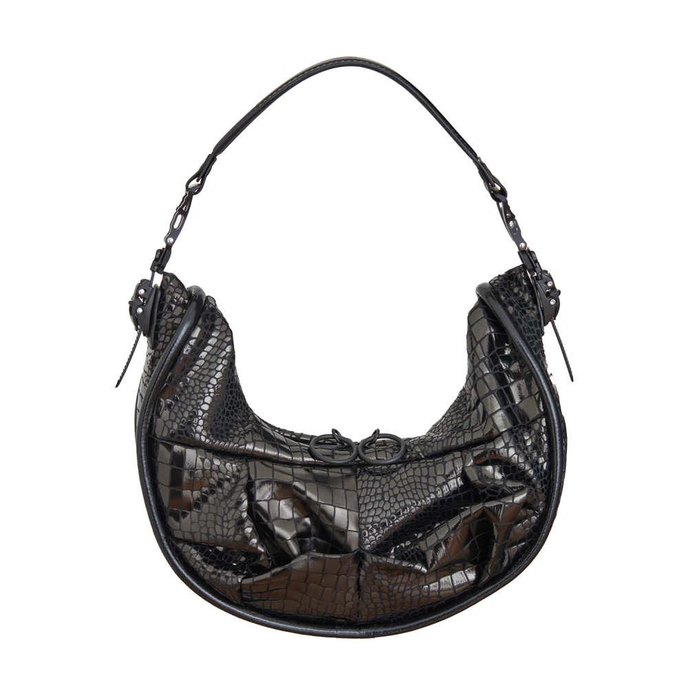 Junya Watanabe Leren Schoudertas X Innerraum Black Dames