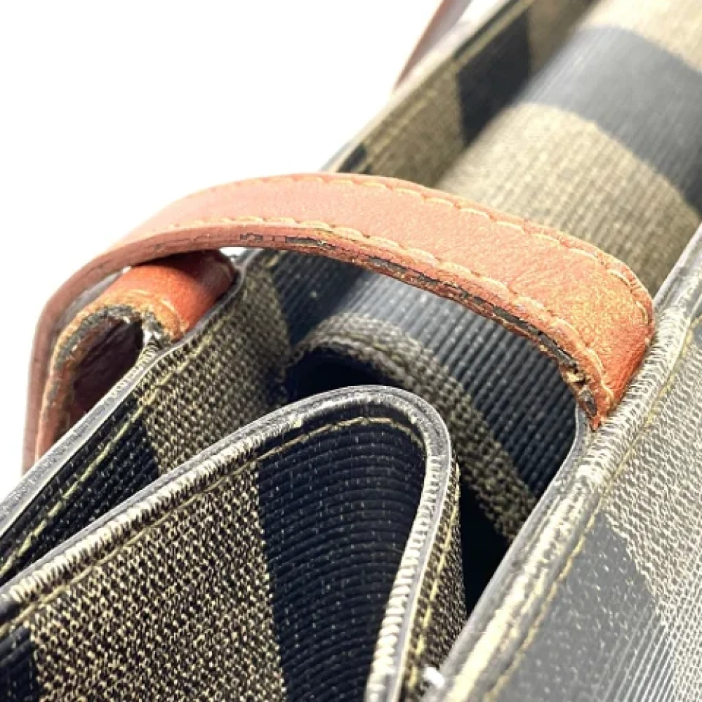 Fendi Vintage Pre-owned Fabric fendi-bags Brown Dames