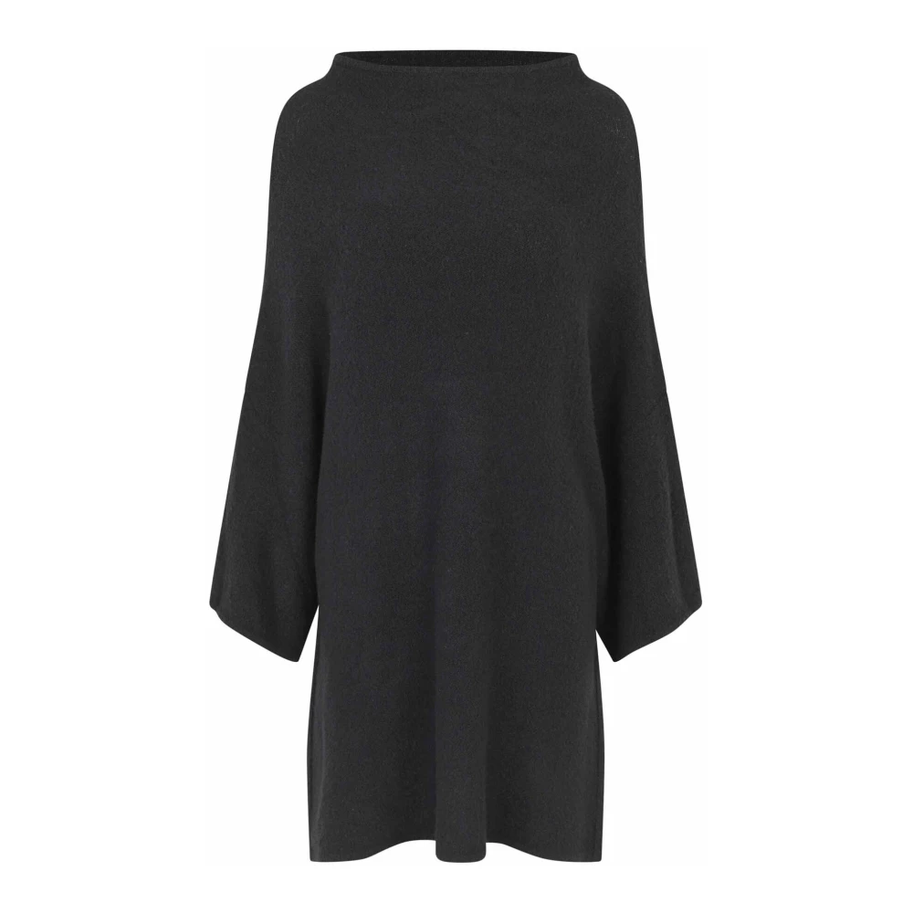 Masai Elegante Gebreide Top Zwart Black Dames