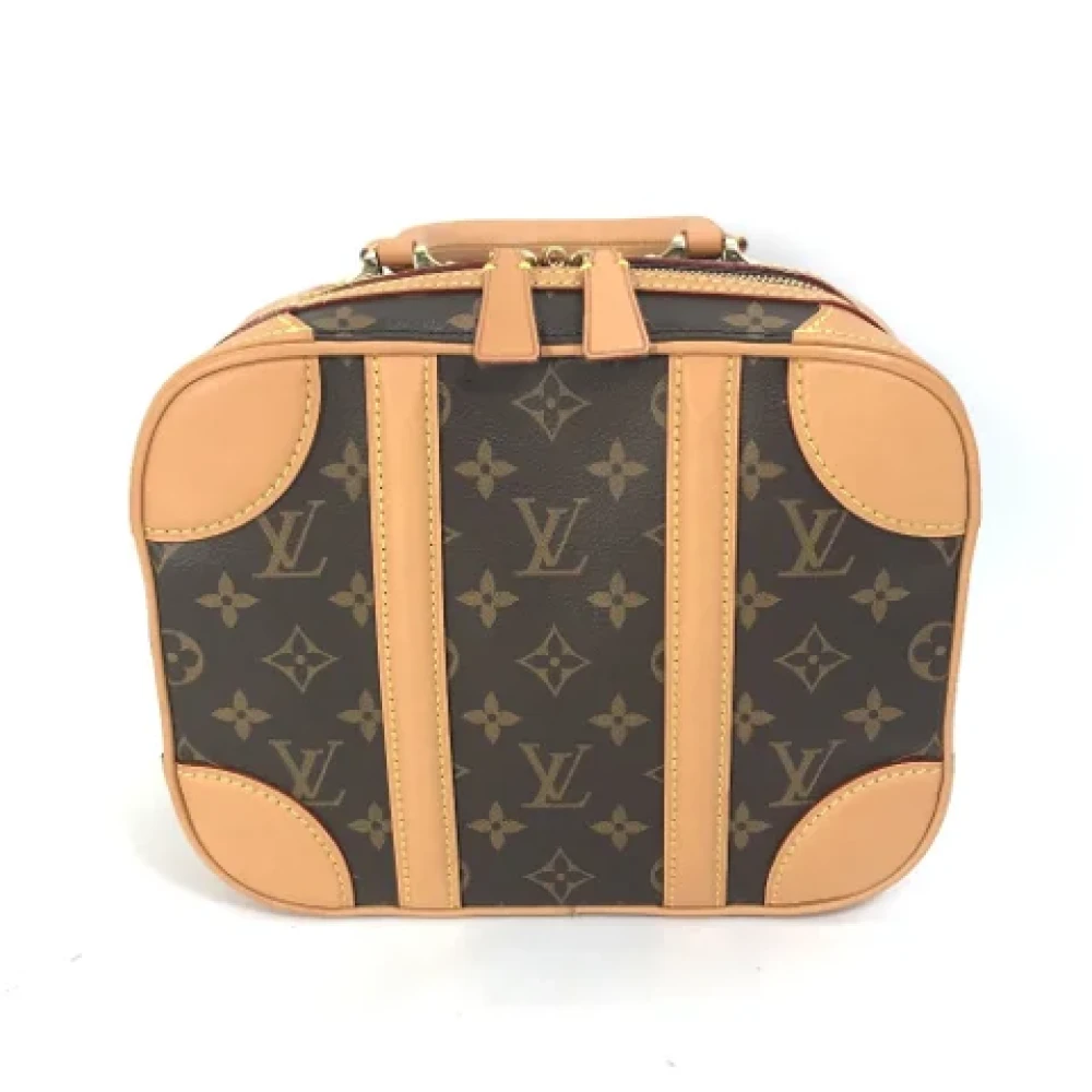 Louis Vuitton Vintage Pre-owned Fabric handbags Brown Dames
