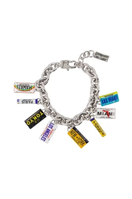 State Plate Charm Bracelet