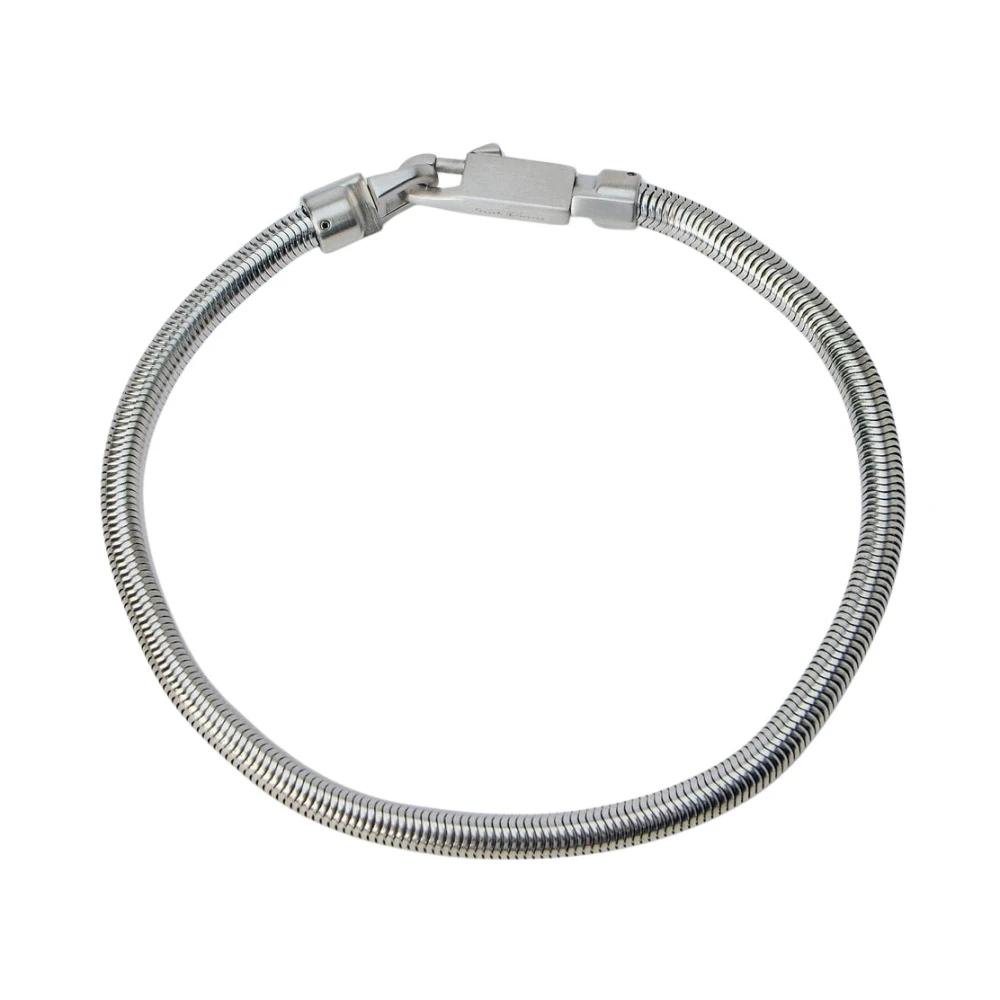 Rick Owens Women's Silver Snake Necklace - Woman Jewellery S - Image 2