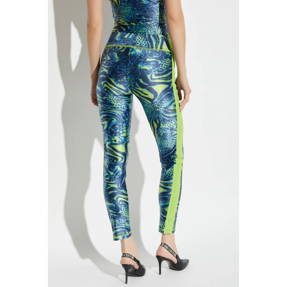 Versace Jeans Couture Dierenprint leggings Multicolor Dames