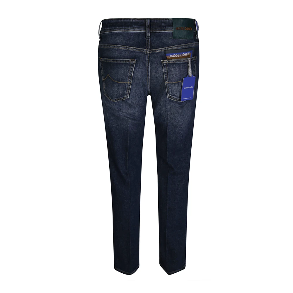 Jacob Cohën Slim Fit Jeans met Vijf Zakken Blue Heren