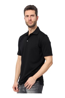 polo-noir-coupe-reguliere