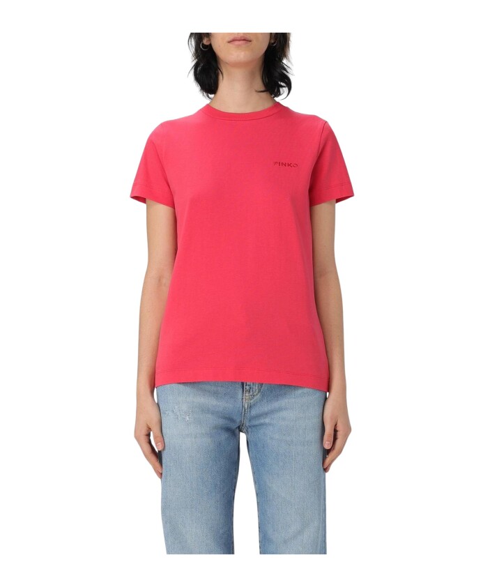 t-shirt-bleu-a-col-rond