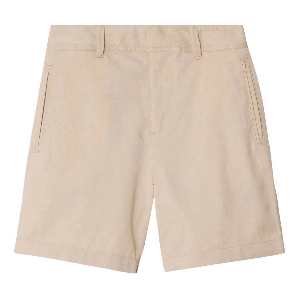 Burberry Boys Beige Shorts, 8 Y, Oscar Shorts In Ivory