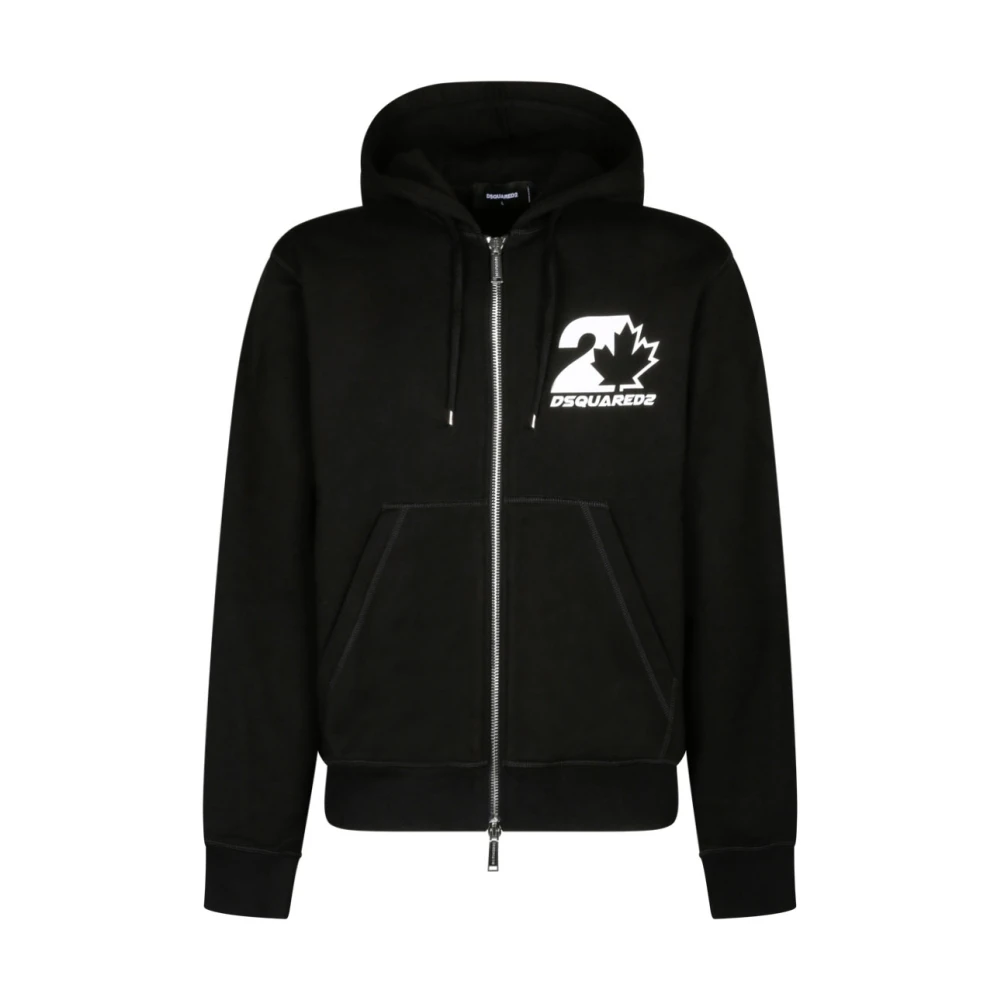 Sweatshirts & Hoodies > Zip-throughs - - Dsquared2 - Modalova