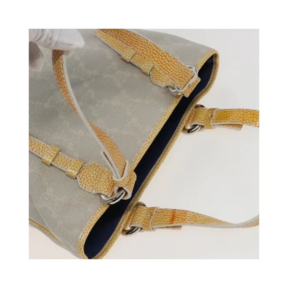 Celine Vintage Pre-owned Canvas celine-bags Blue Dames