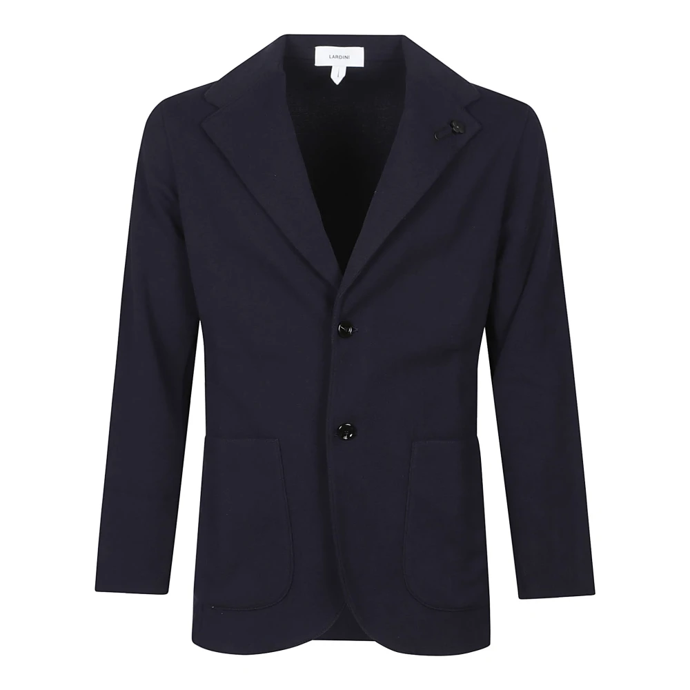 Lardini Stijlvolle Gebreide Jas Black Heren