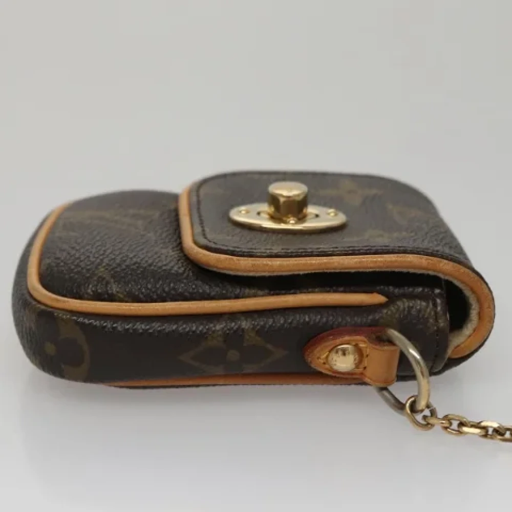 Louis Vuitton Vintage Pre-owned Canvas pouches Brown Dames