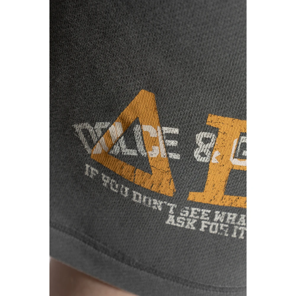 Dolce & Gabbana Gedrukte shorts Gray Heren