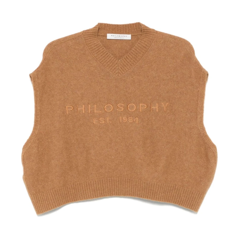 Knitwear > V-neck Knitwear - - Philosophy di Lorenzo Serafini - Modalova