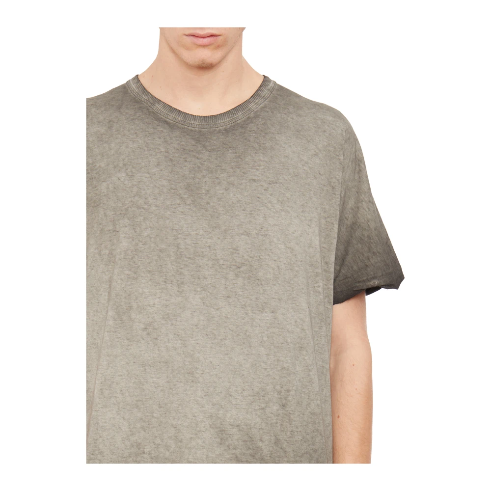 Boris Bidjan Saberi Katoenen T-Shirt Gray Heren