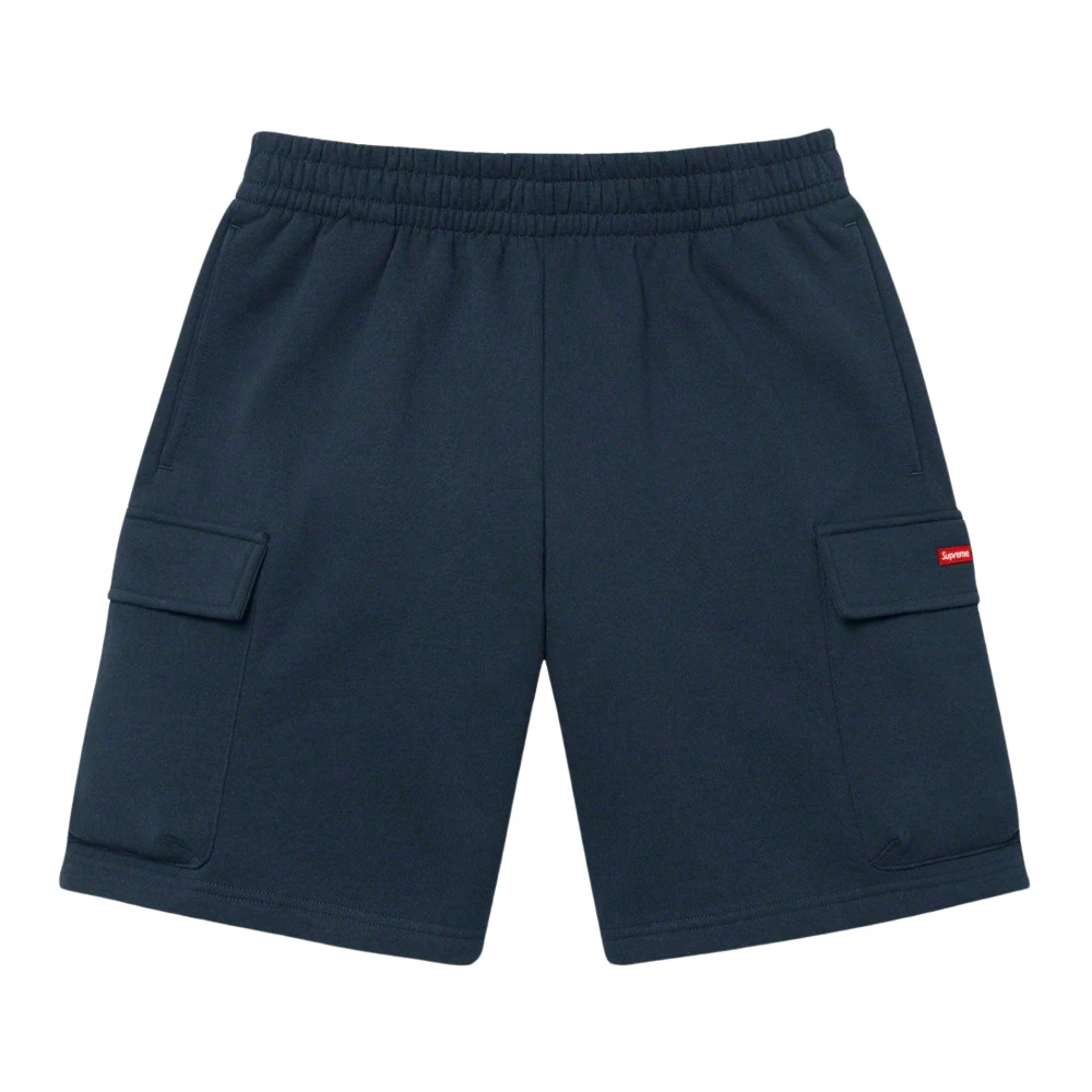 Supreme Beperkte oplage Cargo Sweatshort Navy Blue Heren