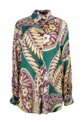 Button Up Silk Shirt