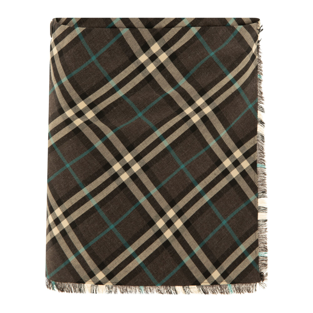 スカート BURBERRY Argyle pattern skirt Green 8081136 Burberry Argyle Pattern Skirt - Green - Women | 8081136