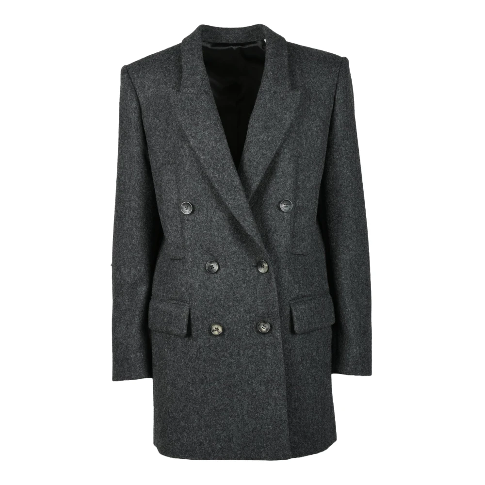 Isabel marant Wollen Jas Gray Dames