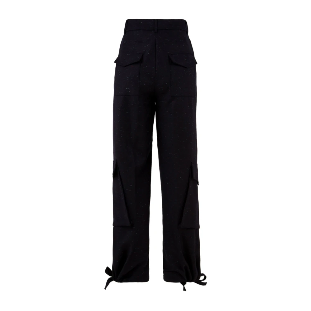 Beatrice .b Blauwe Broek met Native Patroon Blue Dames