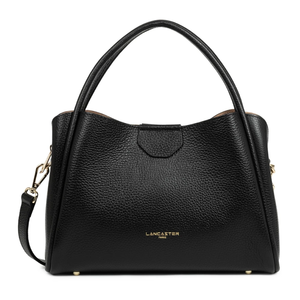 Lancaster Black Handbags, Female, One Size, M Ida Double Handbag