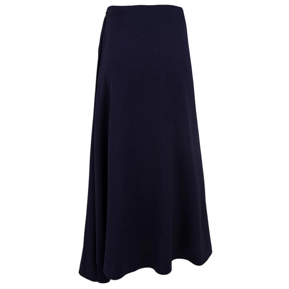 Aspesi Navy Skirt Ws04 G461 Blue Dames