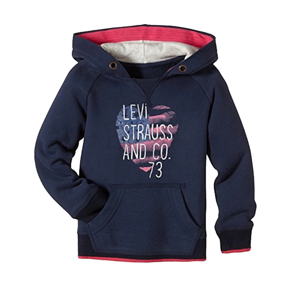 Levi's Kids Sweatshirts, Female, 5 Y, Hooded Sweatshirt Blue