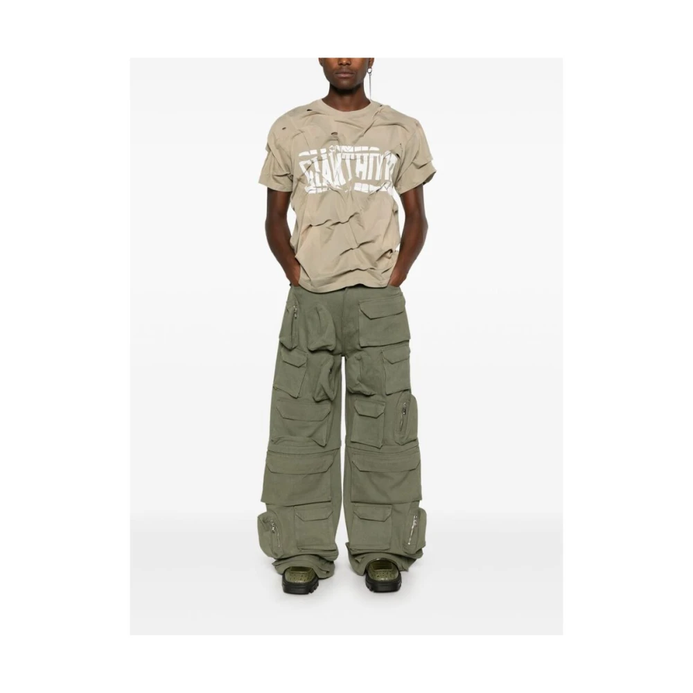 Who Decides War Rave Cargo Olive Broek Green Heren
