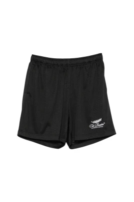 Logobroderade shorts