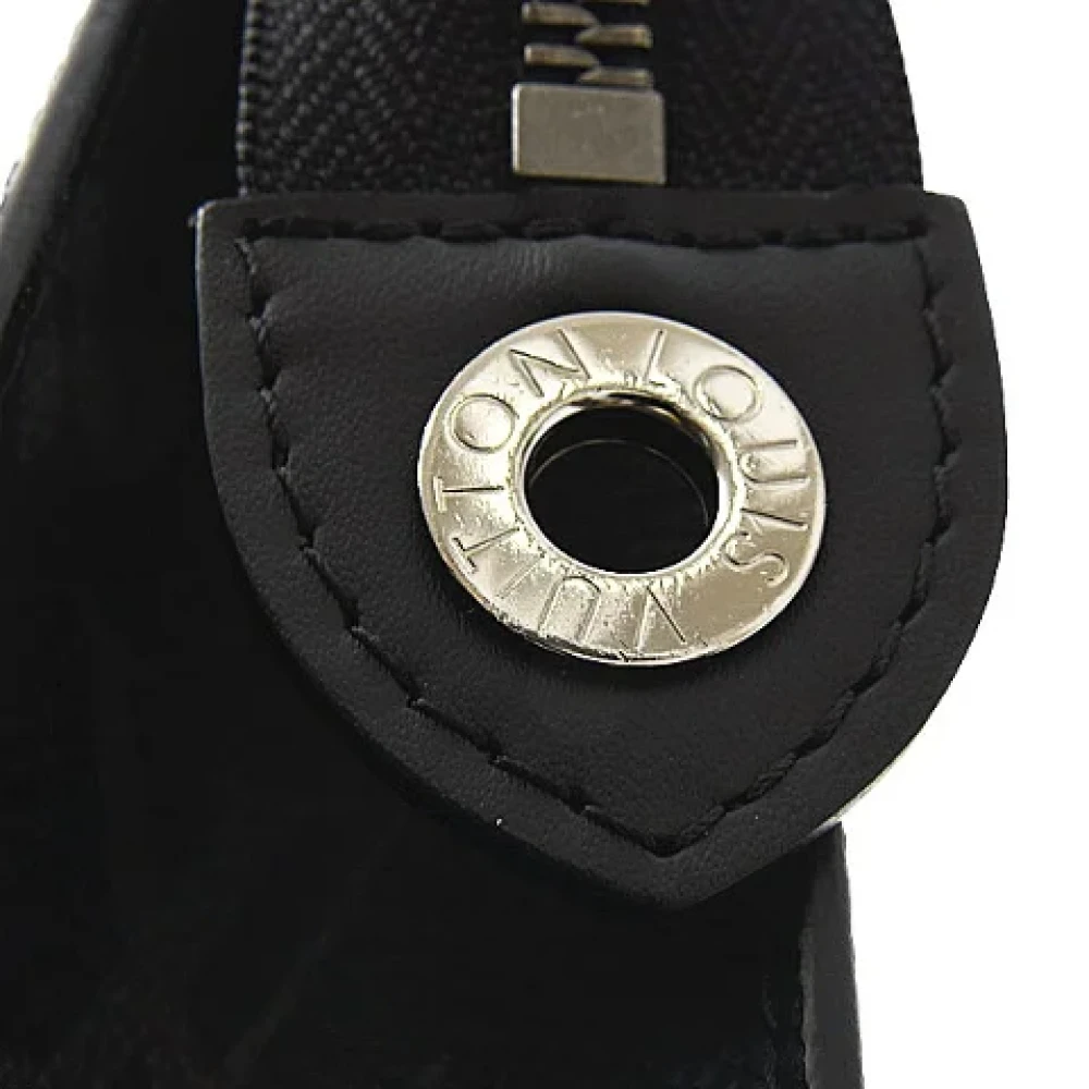 Louis Vuitton Vintage Pre-owned Canvas clutches Black Heren