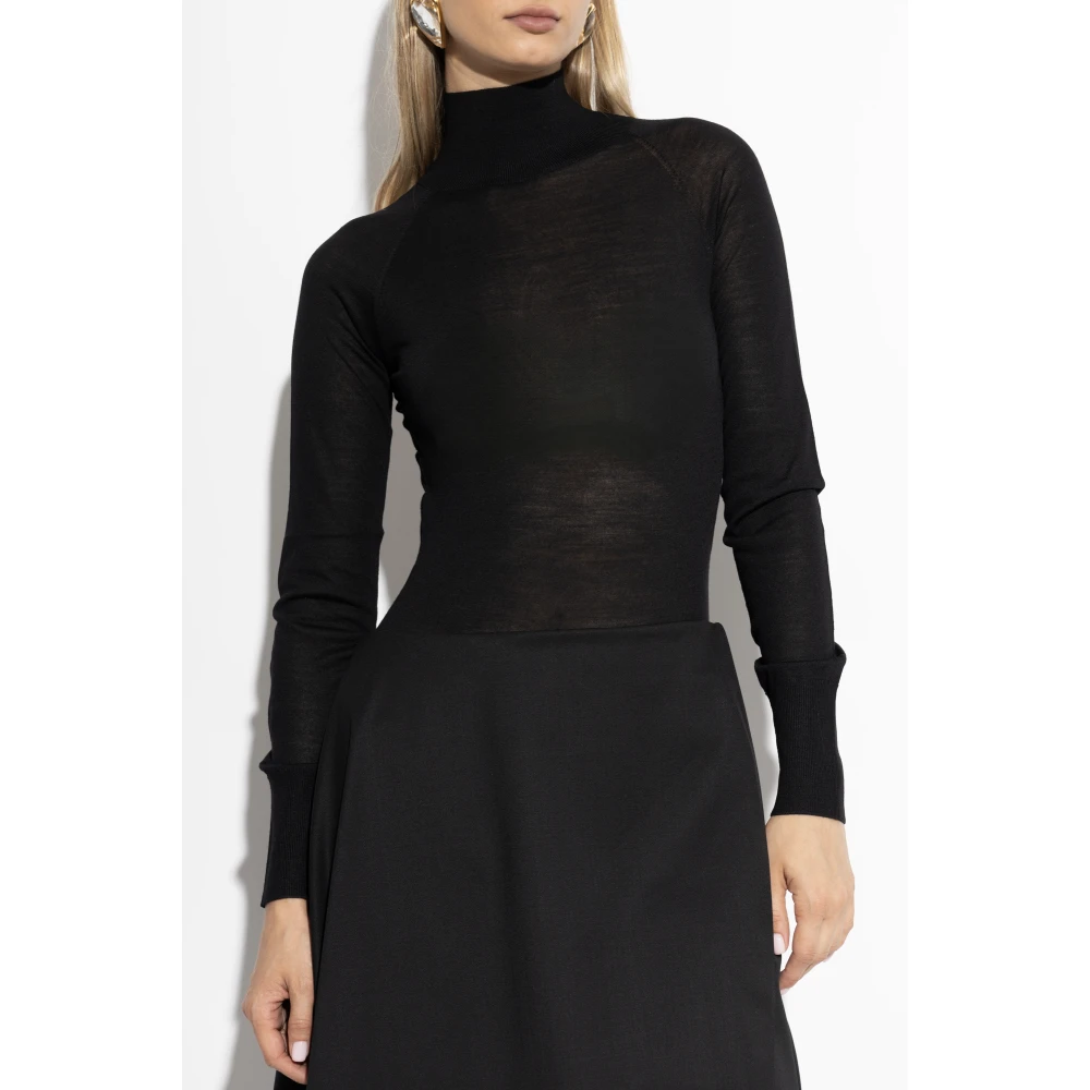 Alaïa Wollen bodysuit Black Dames