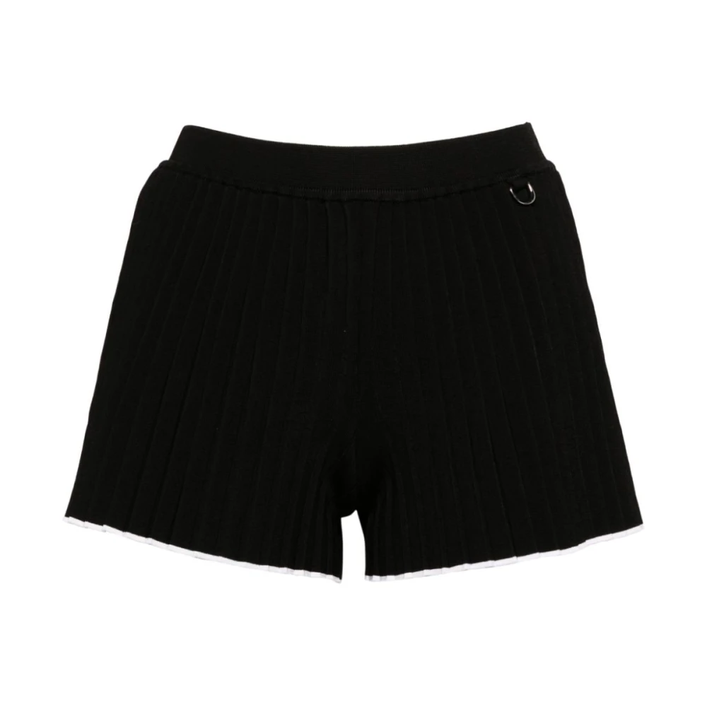 Jacquemus Short Shorts Black Dames