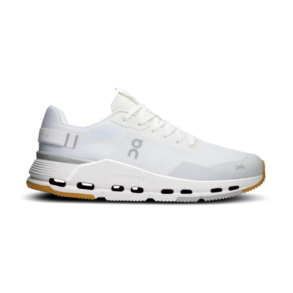 On Running - Weiße Mesh-Sneaker Mit Schnürung - Shoes - Herren - Weiß - 44 1/2 Eu - Bild 5