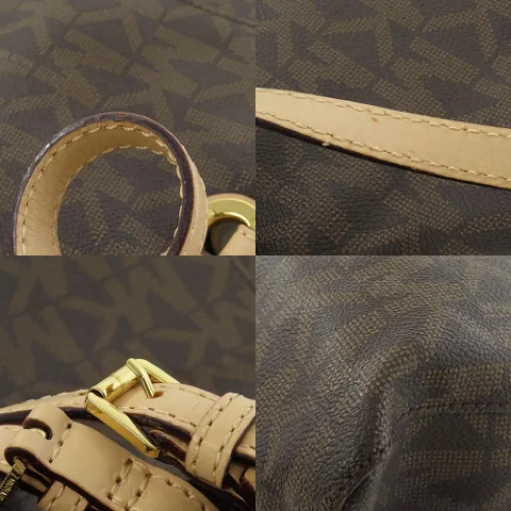 Michael Kors Pre-owned Plastic shoulder-bags Brown Dames