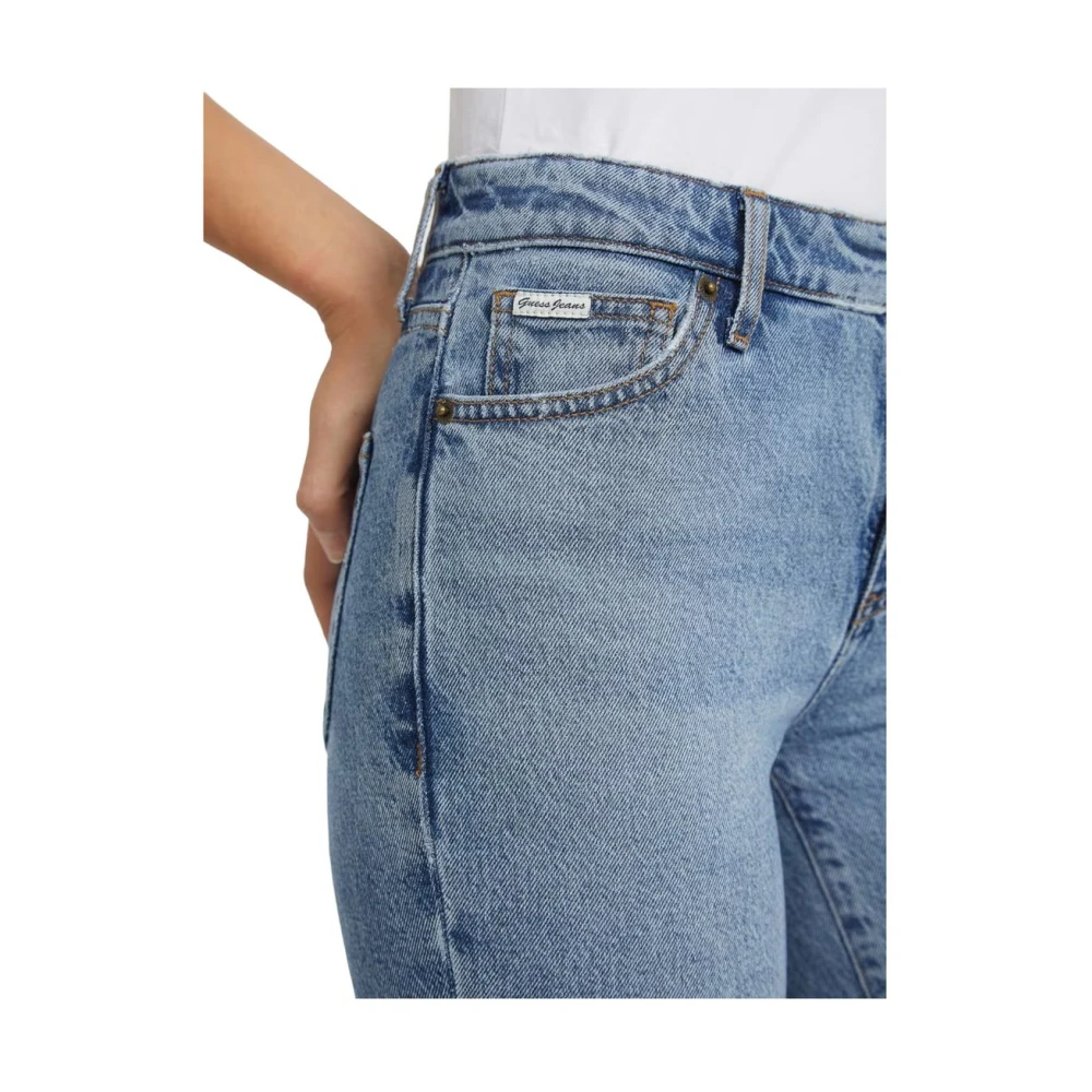 Guess Klassieke Straight Fit Denim Jeans Blue Dames