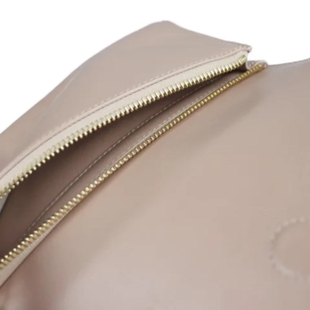 Jimmy Choo Pre-owned Leather backpacks Beige Dames