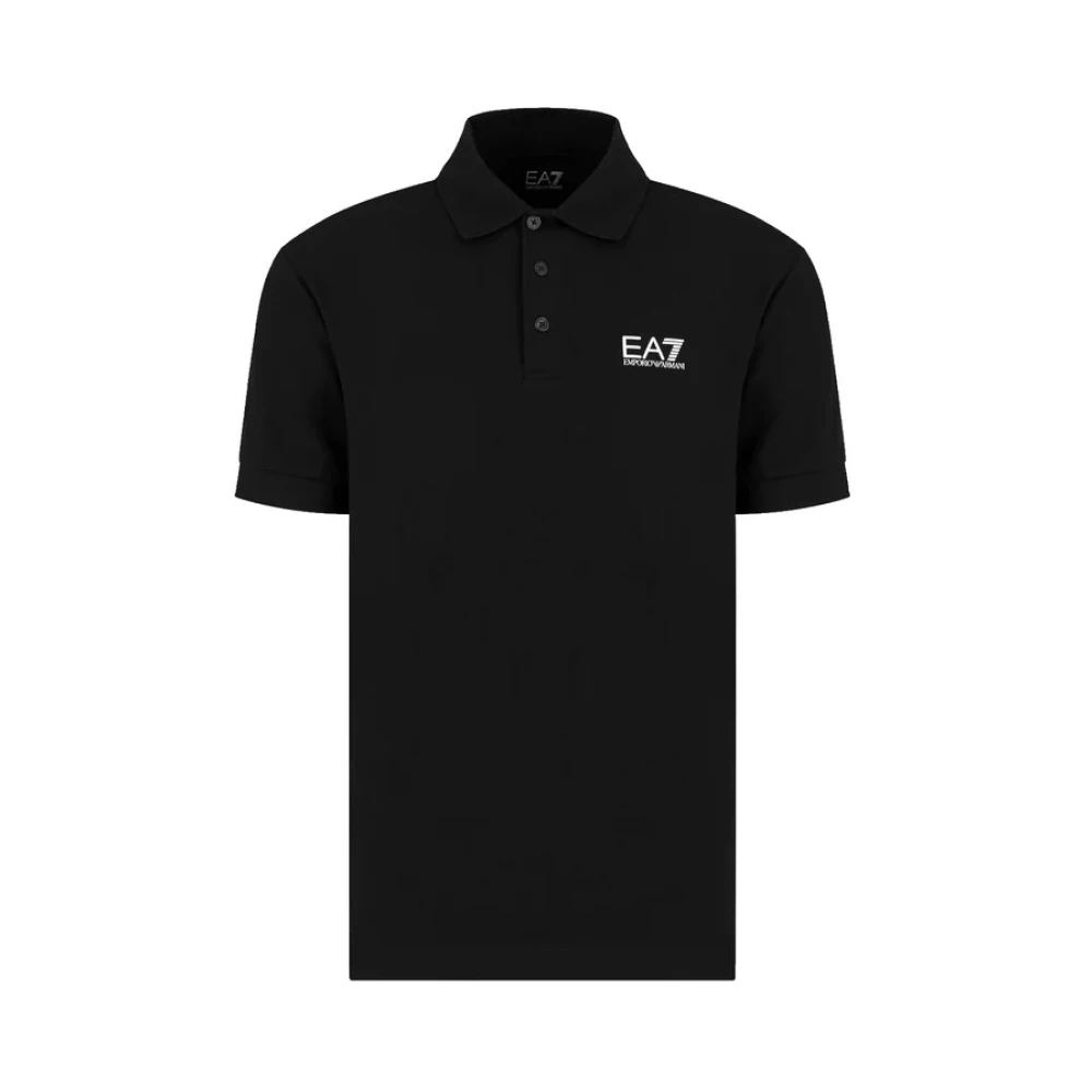 Emporio Armani Ea7 Uomo Nero - Ea7 T-Shirts E Polo Nera - Tops - Xl
