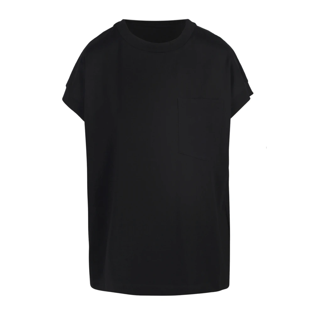 Liviana Conti Katoenen T-shirt met Zak Black Dames