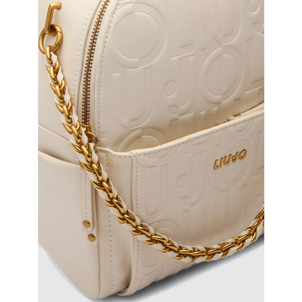 Liu Jo Stijlvolle Rugzak Beige Dames