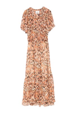 luxurious-orange-silk-dress-chic-outings