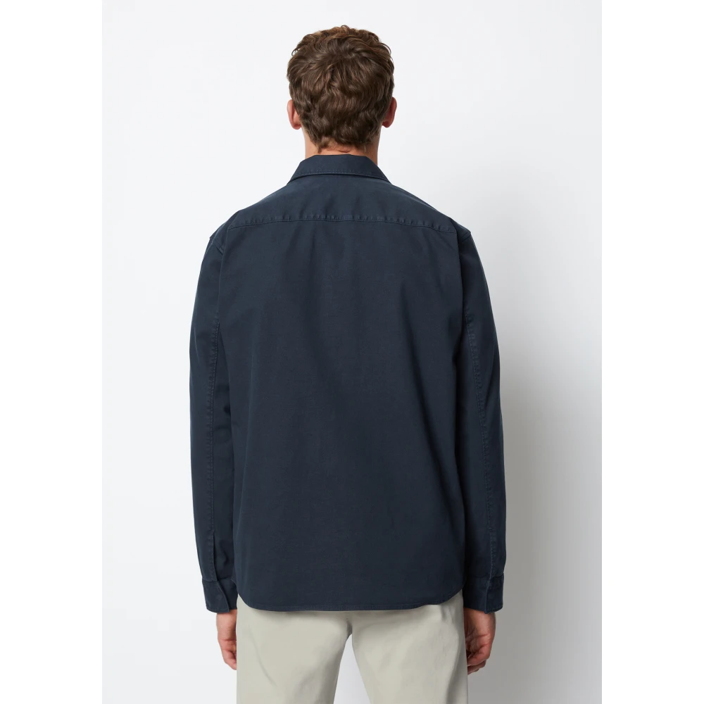 Marc O'Polo Overshirt Blue Heren