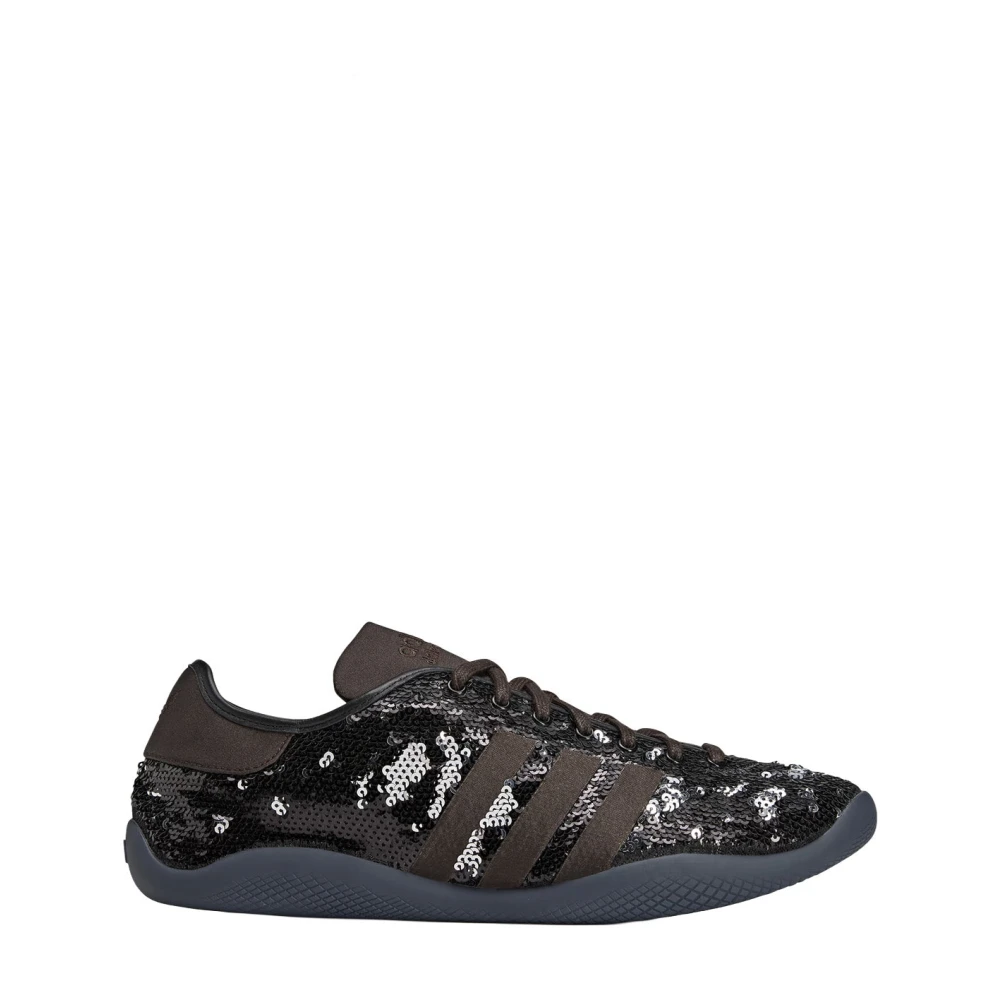 Adidas Originals Women's Black Sneakers, 7 Uk, Karintha Sequin Trainers