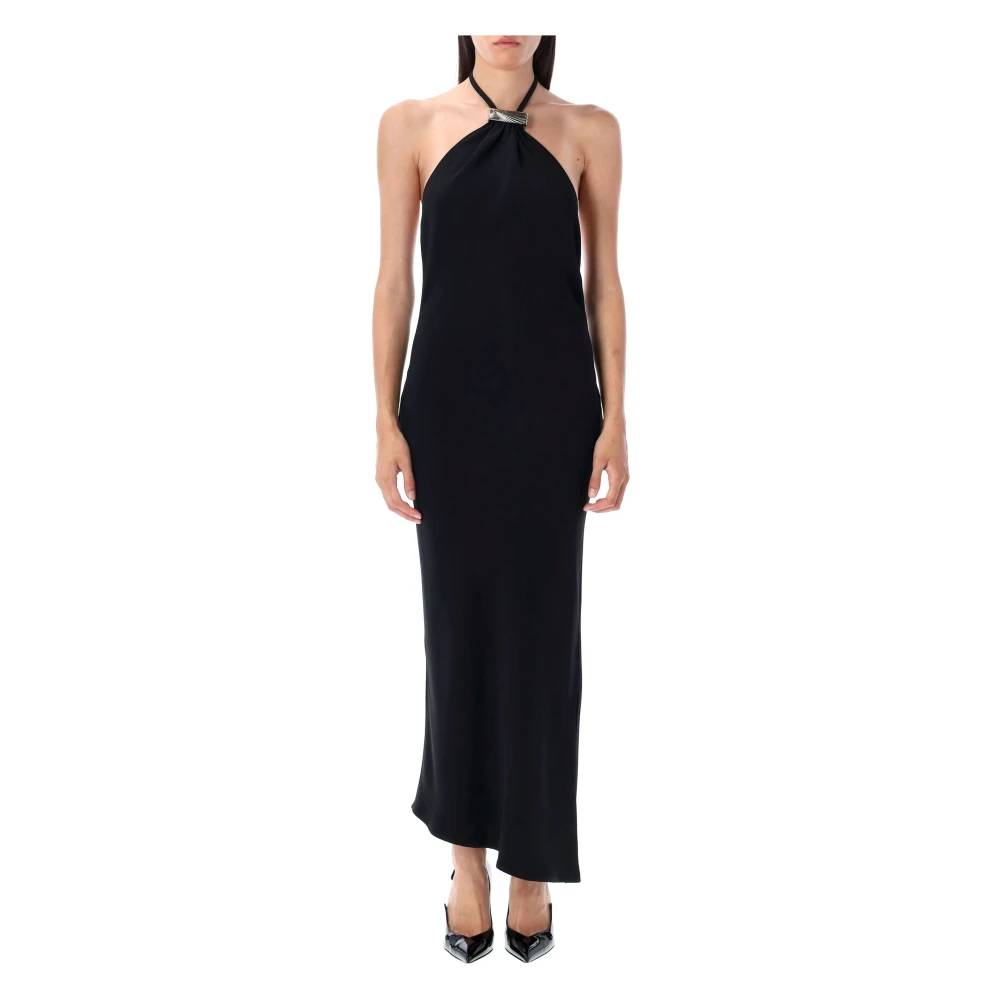 The Attico Women's Black Cady Midi Dress